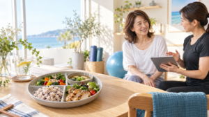 家族と同じ食事を楽しみながら適正量を身につける「器ダイエット」